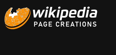 Wikipedia Page Creations